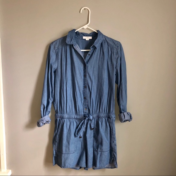 Jean romper - Picture 1 of 3